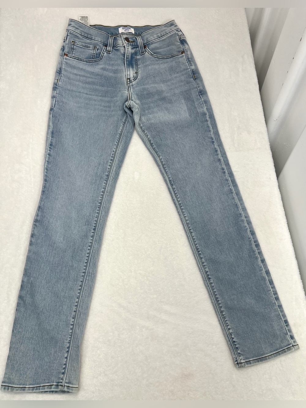 Denizen from Levi's 216 Slim Women's Jeans Light Wash Stretch W29 L32 29x30
